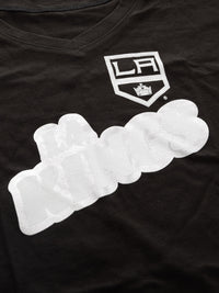 Load image into Gallery viewer, Los Angeles Kings Women&#39;s Retro Varsity V-Neck T-Shirt

