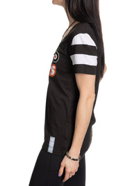 Load image into Gallery viewer, Philadelphia Flyers Women&#39;s Retro Varsity V-Neck T-Shirt
