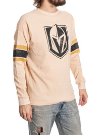 Load image into Gallery viewer, Vegas Golden Knights Long Sleeve Waffle Crewneck
