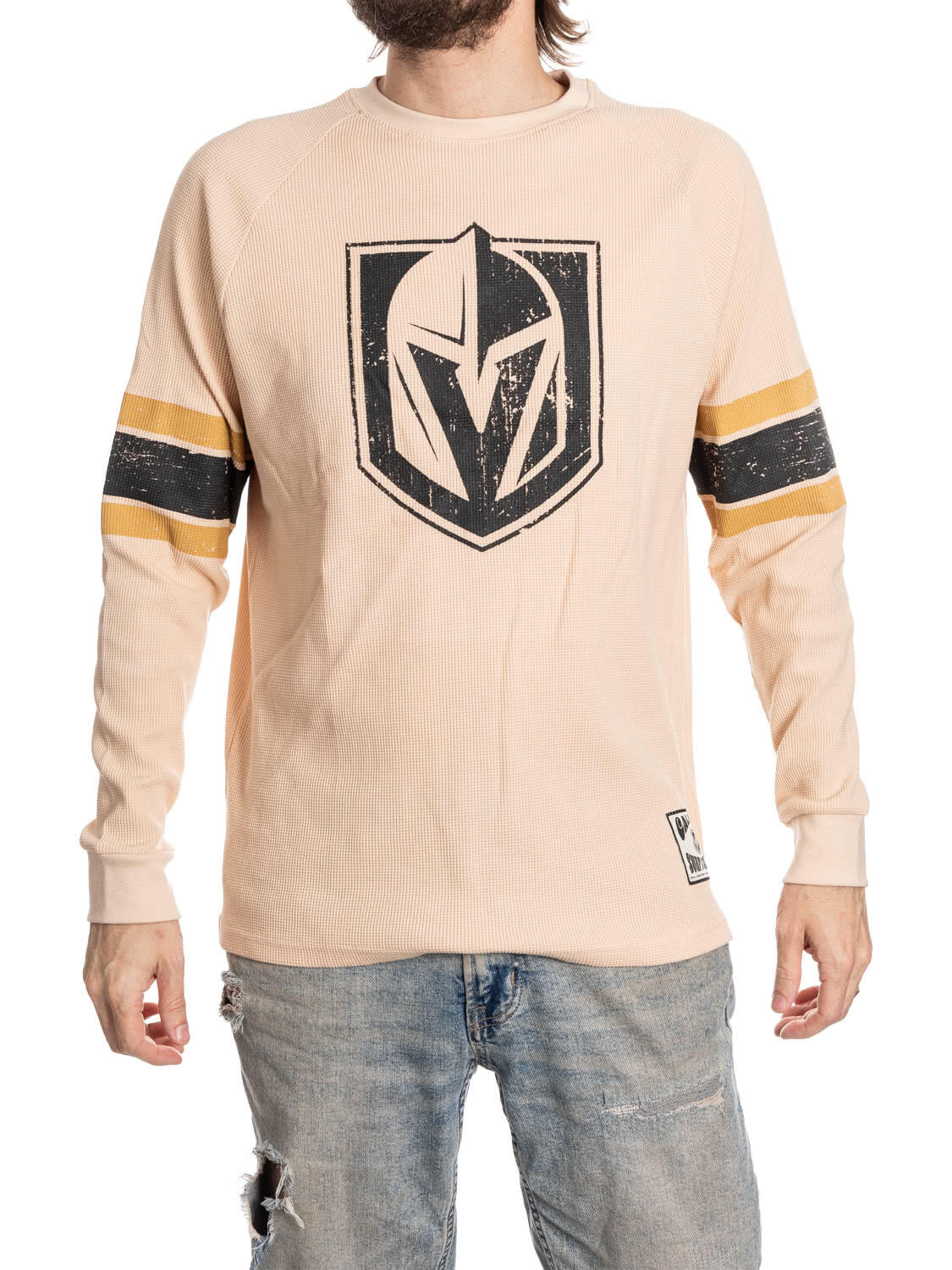 Vegas Golden Knights Long Sleeve Waffle Crewneck