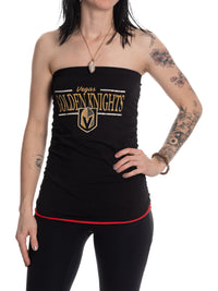 Load image into Gallery viewer, Vegas Golden Knights Ladies Tube Top
