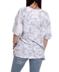 Load image into Gallery viewer, Premium Minnesota Wild Grey Tie Dye Oversized Women&#39;s T-Shirt
