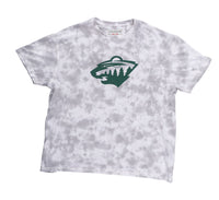 Load image into Gallery viewer, Premium Minnesota Wild Grey Tie Dye Oversized Women&#39;s T-Shirt
