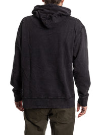 Load image into Gallery viewer, Minnesota Wild Distressed Logo Unisex Black Acid Wash Hoodie
