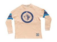 Load image into Gallery viewer, Winnipeg Jets Long Sleeve Waffle Crewneck
