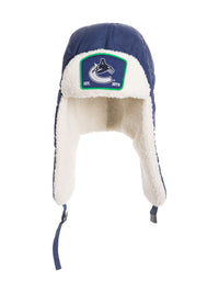Load image into Gallery viewer, Vancouver Canucks Trapper Hat
