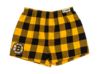 Load image into Gallery viewer, Boston Bruins Buffalo Plaid Flannel Boxers-2 pack
