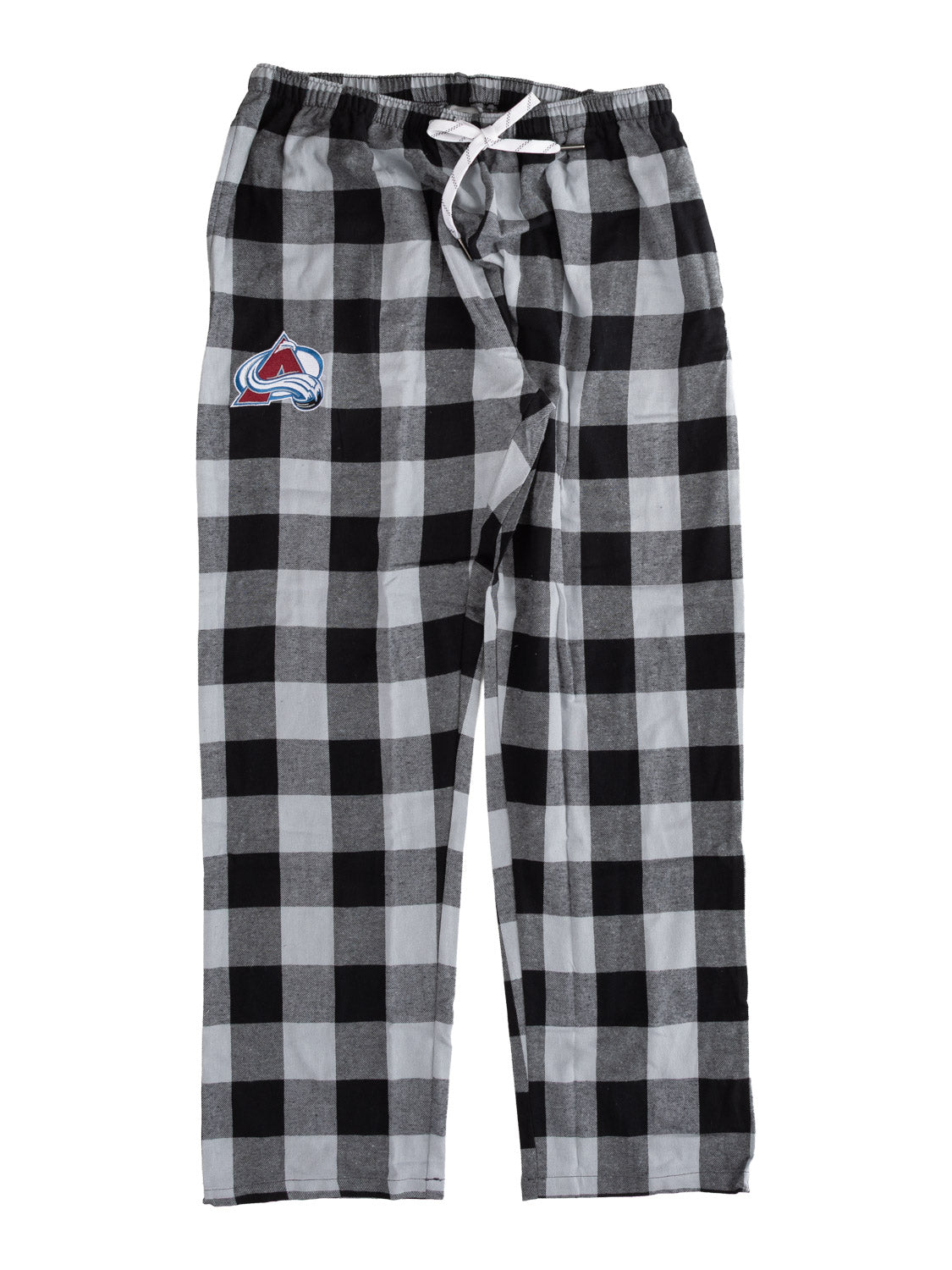 Colorado Avalanche Flannel Buffalo Plaid PJ pants