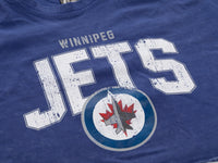 Load image into Gallery viewer, Winnipeg jets Acid Wash Crop Top
