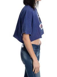 Load image into Gallery viewer, Winnipeg jets Acid Wash Crop Top

