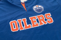 Load image into Gallery viewer, Edmonton Oilers Long Sleeve Henley
