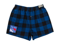 Load image into Gallery viewer, New York Rangers Buffalo Plaid Flannel Boxers-2 pack
