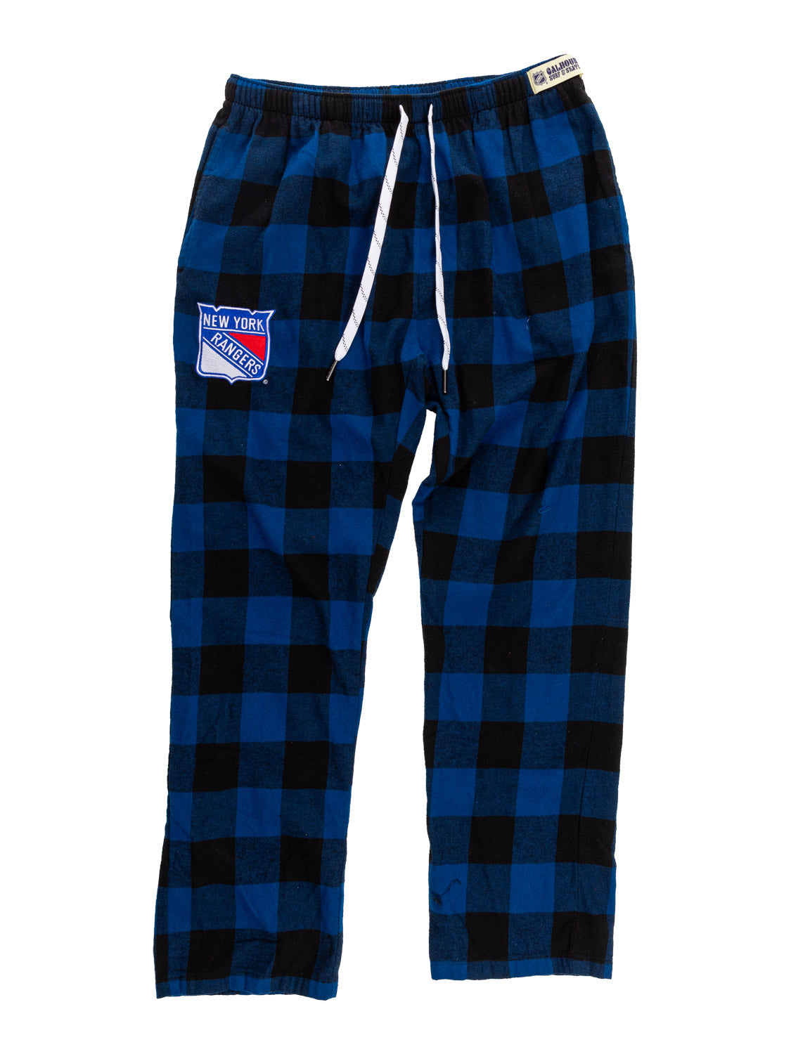 New York Rangers Buffalo Plaid Flannel PJ pants