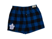 Load image into Gallery viewer, Toronto Maple Leafs Buffalo Plaid Flannel Boxers-2 pack
