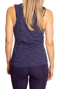 Load image into Gallery viewer, Toronto Maple Leafs Women&#39;s Crew Neck Space Dyed Sleeveless Tank Top Shirt
