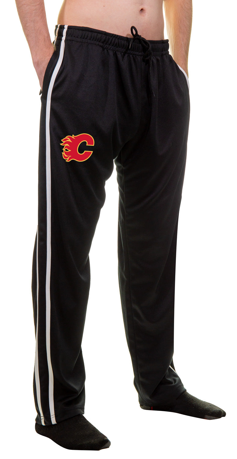 Calgary Flames Striped Training Pants for Men
