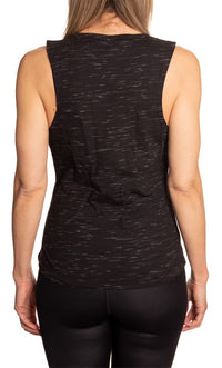 Load image into Gallery viewer, Colorado Avalanche Women&#39;s Crew Neck Space Dyed Sleeveless Tank Top Shirt
