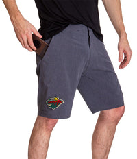 Load image into Gallery viewer, Minnesota Wild Performance Stretch Boardshorts for Men
