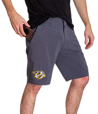 Load image into Gallery viewer, Nashville Predators Performance Stretch Boardshorts for Men
