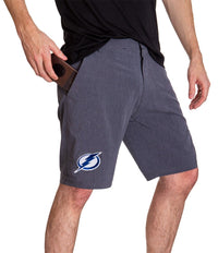 Load image into Gallery viewer, Tampa Bay Lightning Performance Stretch Boardshorts for Men
