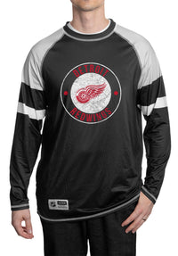 Load image into Gallery viewer, Detroit Red Wings Thermal Long Sleeve Rash Guard Shirt
