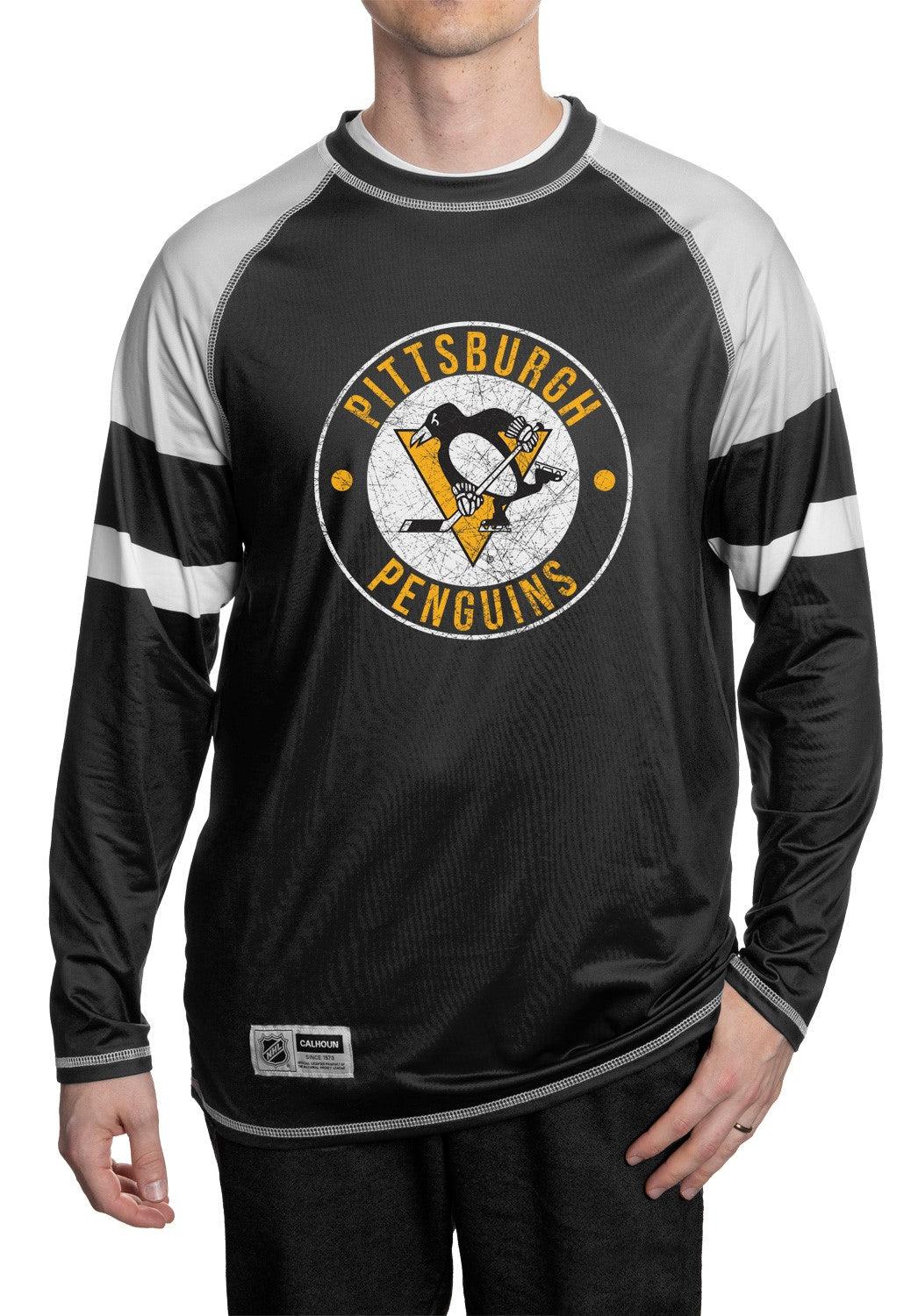 Pittsburgh Penguins Thermal Long Sleeve Rash Guard Shirt