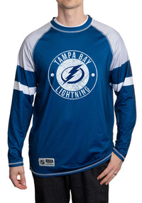 Load image into Gallery viewer, Tampa Bay Lightning Thermal Long Sleeve Rash Guard Shirt
