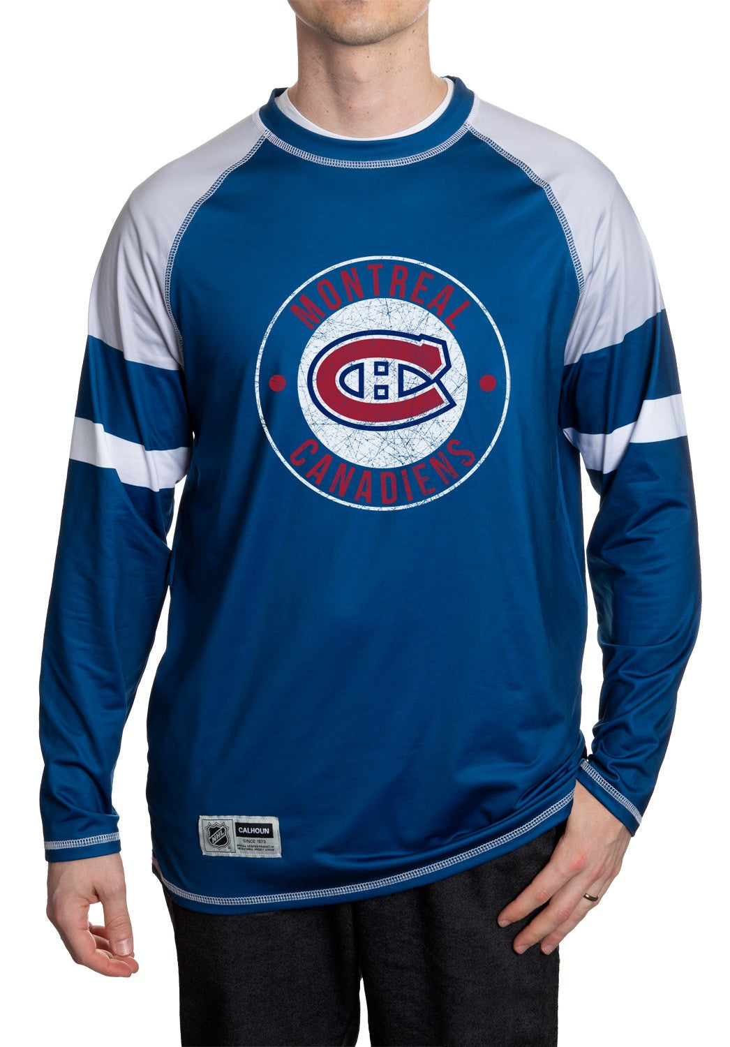 Montreal Canadiens Thermal Long Sleeve Rash Guard Shirt