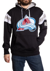 Load image into Gallery viewer, Colorado Avalanche Varsity Retro Style Hoodie
