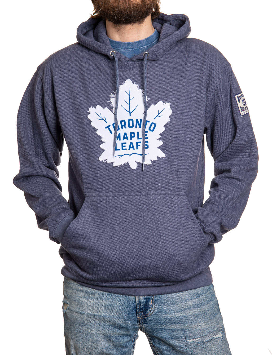 Toronto Maple Leafs Waffle Pullover Hoodie