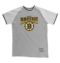 Load image into Gallery viewer, Boston Bruins Reverse French Terry Gradient Print T-Shirt
