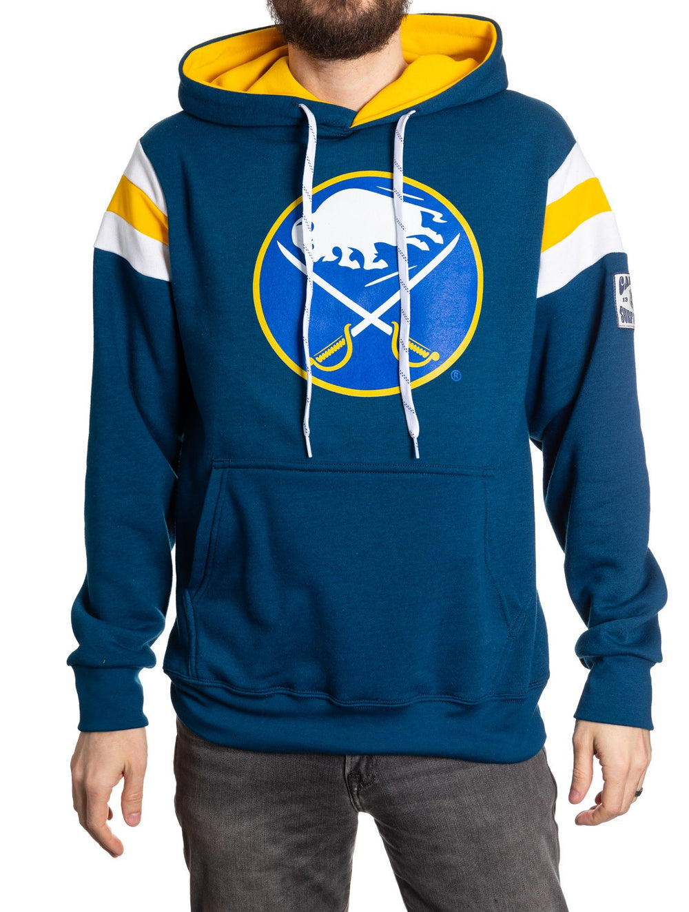  Calhoun NHL Surf & Skate Unisex Waffle Frayed Patch Pullover  Hoodie – The Coastal Collection (Boston Bruins, Small) : Sports & Outdoors