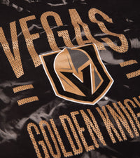 Load image into Gallery viewer, Vegas Golden Knights Crystal Tie Dye Long Sleeve Shirt
