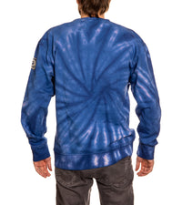 Load image into Gallery viewer, Montreal Canadiens Spiral Tie Dye Crewneck
