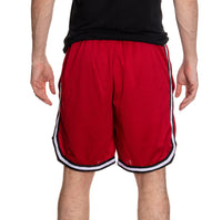 Load image into Gallery viewer, Calgary Flames Men&#39;s 2 Tone Air Mesh Shorts Lined with Pockets
