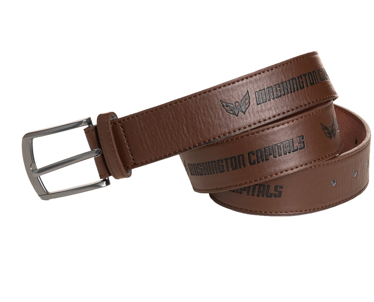 Washington Capitals Adjustable Leather Belt