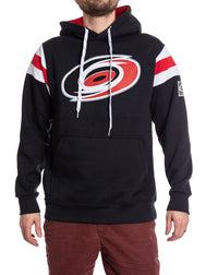 Load image into Gallery viewer, Carolina Hurricanes Varsity Retro Style Hoodie

