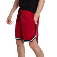 Load image into Gallery viewer, Chicago Blackhawks Men&#39;s 2 Tone Air Mesh Shorts Lined with Pockets
