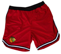 Load image into Gallery viewer, Chicago Blackhawks Men&#39;s 2 Tone Air Mesh Shorts Lined with Pockets
