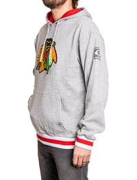 Load image into Gallery viewer, Chicago Blackhawks &quot;Muskoka Style&quot; Premium Chenille Woven Logo Hoodie
