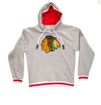 Load image into Gallery viewer, Chicago Blackhawks &quot;Muskoka Style&quot; Premium Chenille Woven Logo Hoodie
