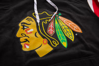 Load image into Gallery viewer, Chicago Blackhawks Varsity Retro Style Hoodie
