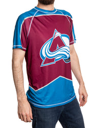 Load image into Gallery viewer, Colorado Avalanche Short Sleeve Game Day Rashguard
