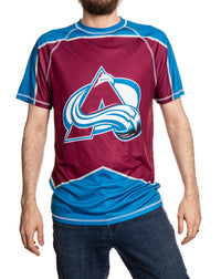 Load image into Gallery viewer, Colorado Avalanche Short Sleeve Game Day Rashguard
