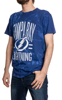 Load image into Gallery viewer, Tampa Bay Lightning Crystal Tie Dye T-Shirt
