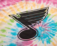 Load image into Gallery viewer, St. Louis Blues Pastel Rainbow Tie Dye T-Shirt
