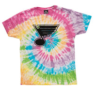 Load image into Gallery viewer, St. Louis Blues Pastel Rainbow Tie Dye T-Shirt
