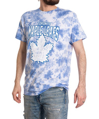 Load image into Gallery viewer, Toronto Maple Leafs Blue Cloud Tie Dye T-Shirt
