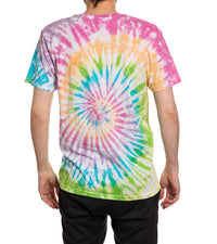 Load image into Gallery viewer, Vegas Golden Knights Pastel Rainbow Tie Dye T-Shirt
