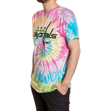 Load image into Gallery viewer, Washington Capitals Pastel Rainbow Tie Dye T-Shirt
